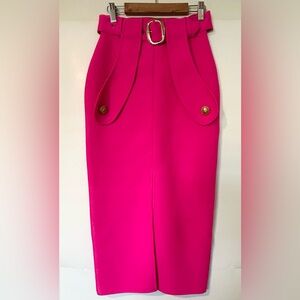 Elegant Pink Women's Skirt